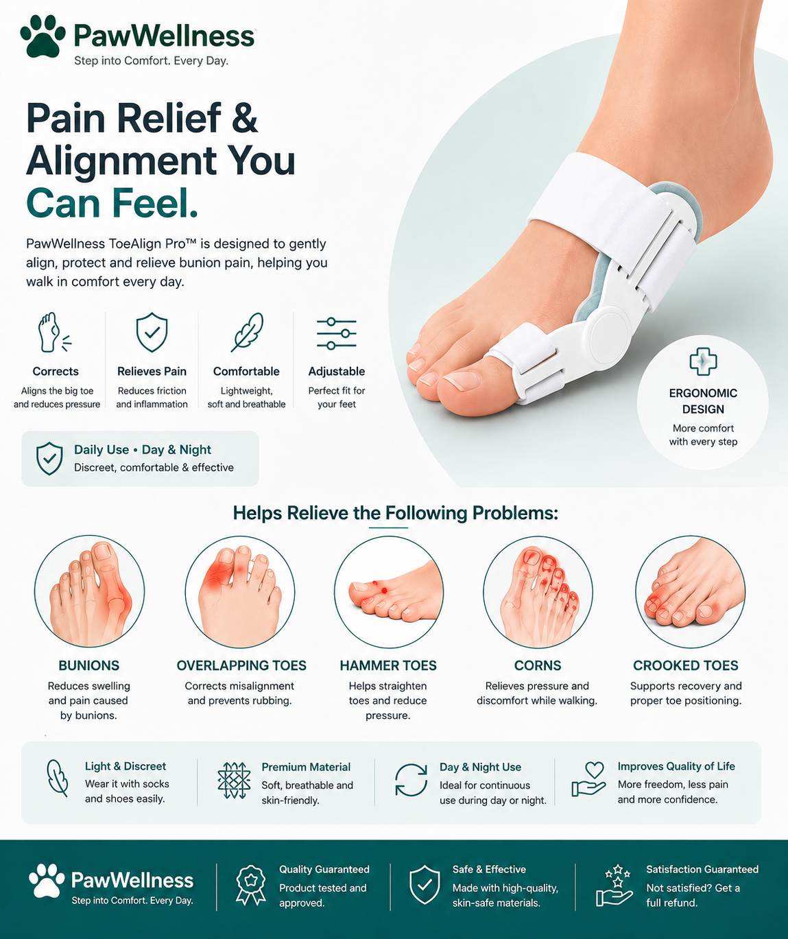 PawWellness ToeAlign Pro™