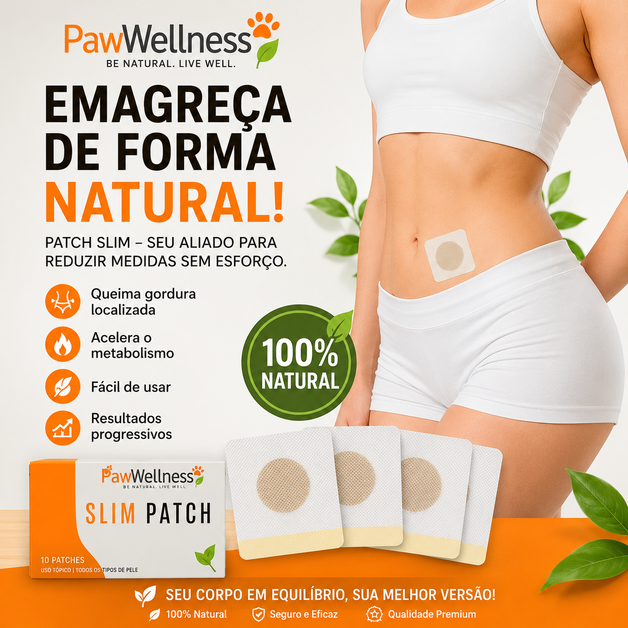 Slim Patch™ | Buy 1 Get 1 FREE Today(PACK OF 10)⭐⭐⭐⭐⭐ (My favorite)