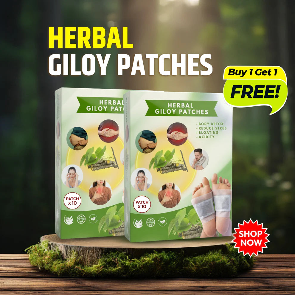 Herbal And Gentle Ingredient Detox Foot Pads(PACK OF 10)(BUY 1 GET 1 FREE)